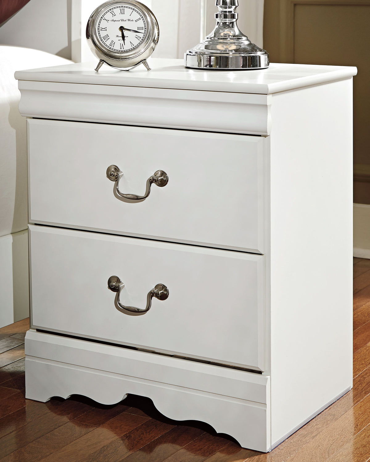 Homestyle Furniture - Ashley Furniture - Anarasia Nightstand - Two Drawer Night Stand - B129-92