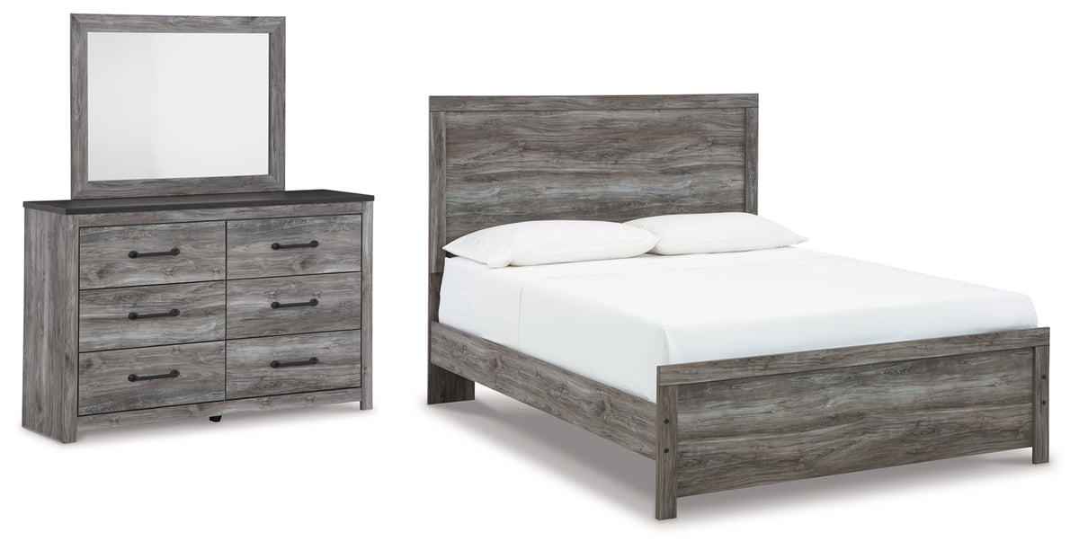 Homestyle Furniture - Ashley Furniture - Bronyan Queen Panel Bed, Dresser and Mirror - Queen Panel Bed, Dresser and Mirror - B1290B3