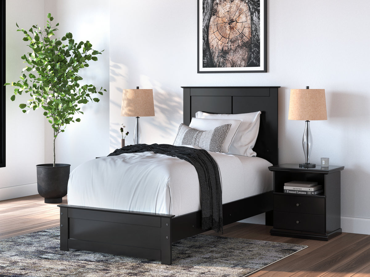 Homestyle Furniture - Ashley Furniture - Maribel Twin Panel Bed - Twin Panel Bed - B138B51