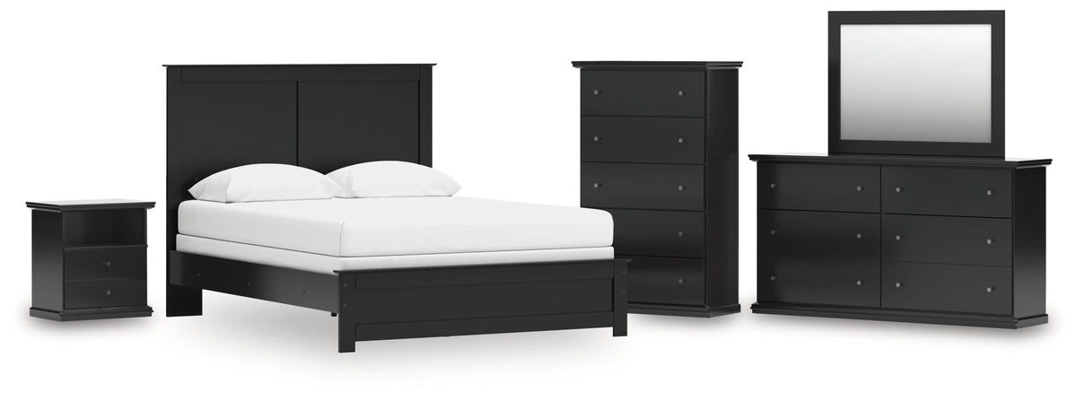 Homestyle Furniture - Ashley Furniture - Maribel Queen Panel Bed, Dresser, Mirror, Chest and Nightstand - Queen Panel Bed, Dresser, Mirror, Chest and Nightstand - B138B75