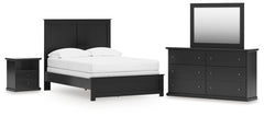 Homestyle Furniture - Ashley Furniture - Maribel Full Panel Bed, Dresser, Mirror and Nightstand - Full Panel Bed, Dresser, Mirror and Nightstand - B138B78