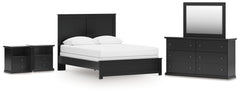 Homestyle Furniture - Ashley Furniture - Maribel Queen Panel Bed with Dresser, Mirror and 2 Nightstands - Queen Panel Bed with Dresser, Mirror and 2 Nightstands - B138B74