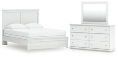 Homestyle Furniture - Ashley Furniture - Bostwick Shoals Queen Panel Bed, Dresser and Mirror - Queen Panel Bed, Dresser and Mirror - B139B69