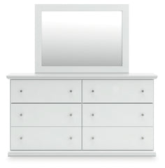 Bostwick Shoals Full Panel Bed, Dresser, Mirror and Nightstand