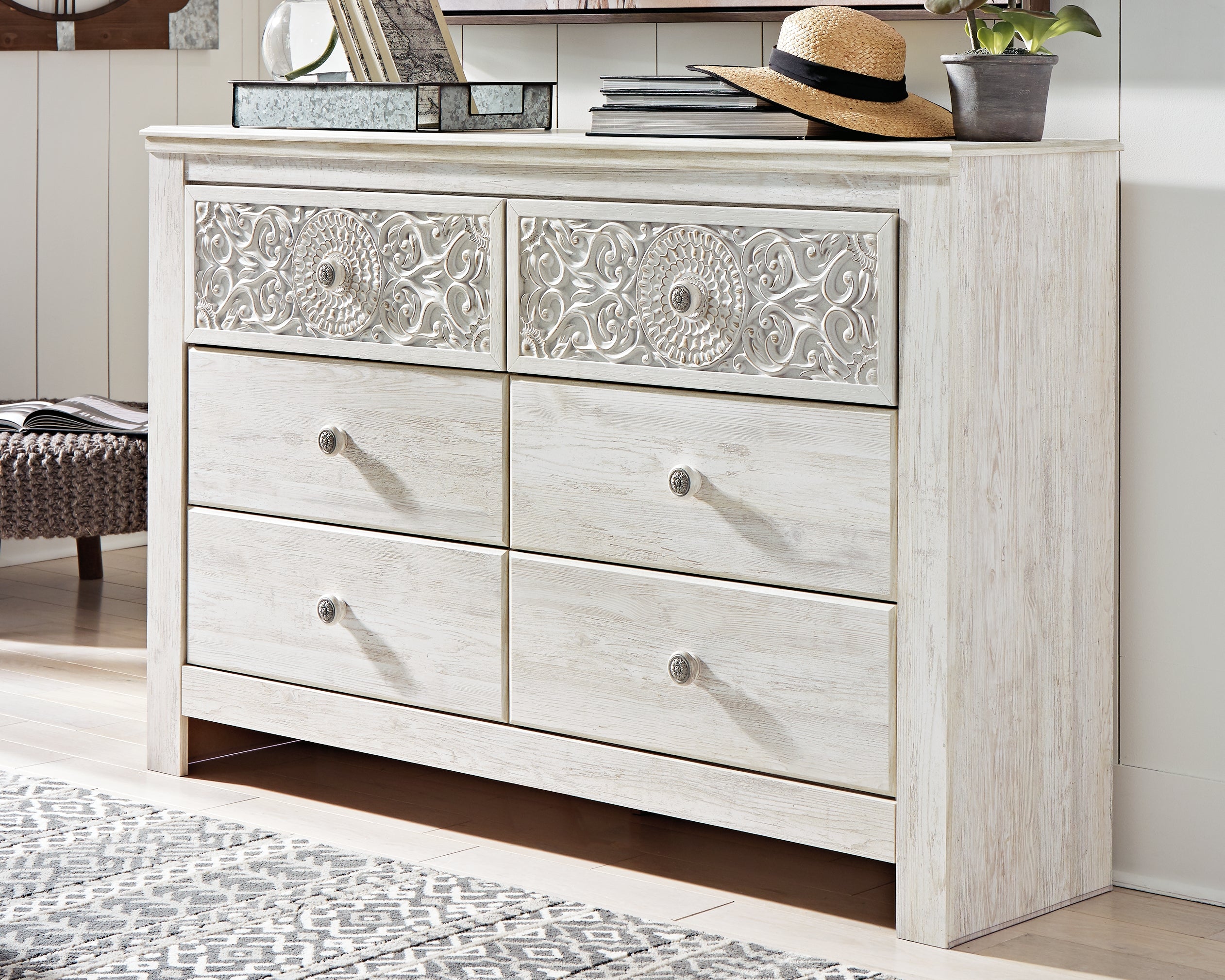 Homestyle Furniture - Ashley Furniture - Paxberry Dresser - Six Drawer Dresser - B181-31