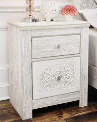 Homestyle Furniture - Ashley Furniture - Paxberry Nightstand - Two Drawer Night Stand - B181-92