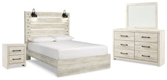 Homestyle Furniture - Ashley Furniture - Cambeck Queen Panel Bed, Dresser, Mirror and Nightstand - Queen Panel Bed, Dresser, Mirror and Nightstand - B192B55