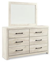 Cambeck Queen Panel Bed with Storage, Dresser, Mirror and 2 Nightstands