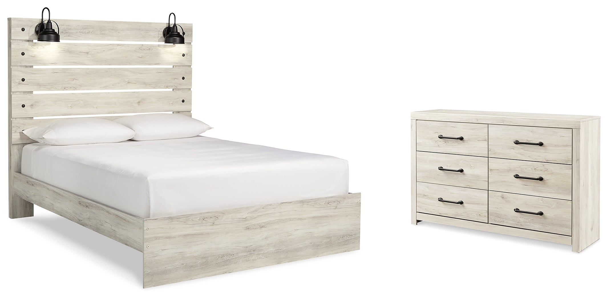 Homestyle Furniture - Ashley Furniture - Cambeck Queen Panel Bed and Dresser - Queen Panel Bed and Dresser - B192B87
