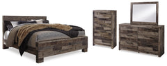 Homestyle Furniture - Ashley Furniture - Derekson King Panel Bed, Dresser, Mirror and Chest - King Panel Bed, Dresser, Mirror and Chest - B200B63