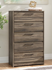 Homestyle Furniture - Ashley Furniture - Elbrim Chest of Drawers - Five Drawer Chest - PCB2005-46