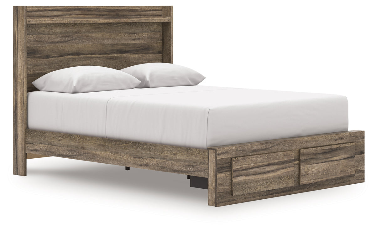 Homestyle Furniture - Ashley Furniture - Elbrim Queen Panel Storage Bed - Queen Panel Storage Bed - PCB2005B4