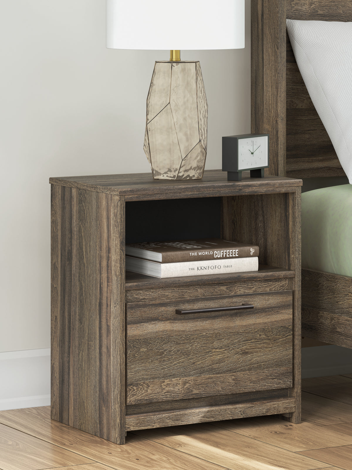 Homestyle Furniture - Ashley Furniture - Elbrim Nightstand - One Drawer Night Stand - PCB2005-91