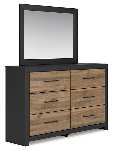 Vertani Dresser and Mirror image