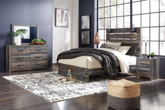 Homestyle Furniture - Ashley Furniture - Drystan Queen Panel Bed, Dresser, Mirror and Nightstand - Queen Panel Bed, Dresser, Mirror and Nightstand - B211B57