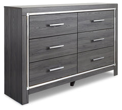 Lodanna King Storage Bed, Dresser and Chest