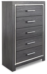 Lodanna Queen Panel Bed, Dresser, Mirror, Chest and 2 Nightstands