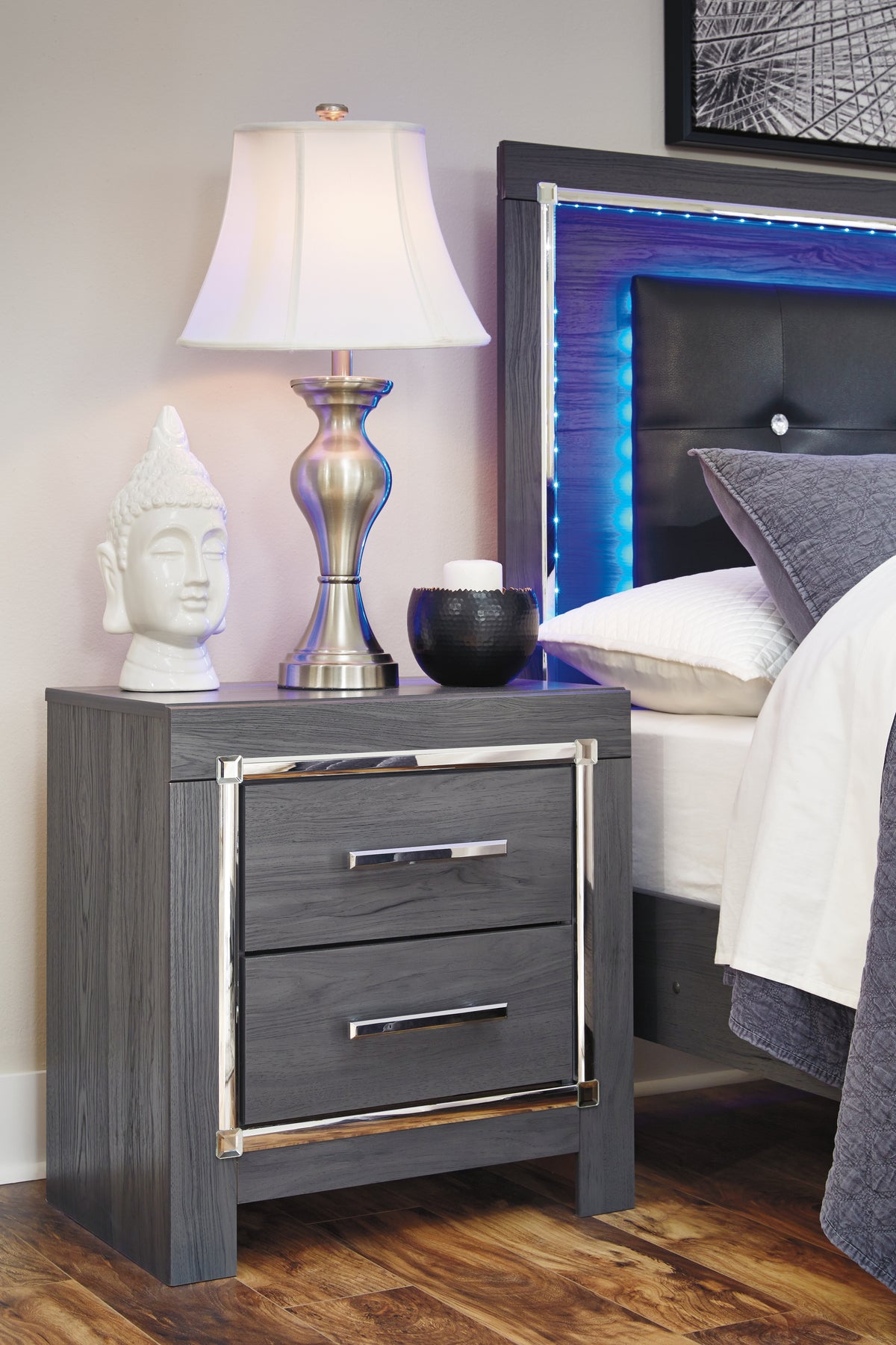 Homestyle Furniture - Ashley Furniture - Lodanna Nightstand - Two Drawer Night Stand - B214-92
