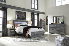 Homestyle Furniture - Ashley Furniture - Baystorm Queen Panel Storage Bed, Dresser, Mirror, Chest and 2 Nightstands - Queen Panel Storage Bed, Dresser, Mirror, Chest and 2 Nightstands - B221B57