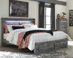 Homestyle Furniture - Ashley Furniture - Baystorm King Panel Storage Bed with Chest - King Panel Storage Bed with Chest - B221B37