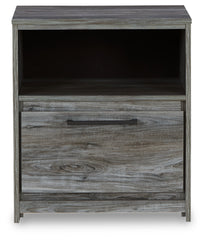 Baystorm Full Panel Bed and Nightstand