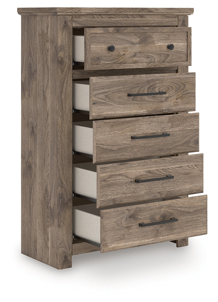 Homestyle Furniture - Ashley Furniture - Rusticott Chest of Drawers - Five Drawer Chest - PCB2260-46