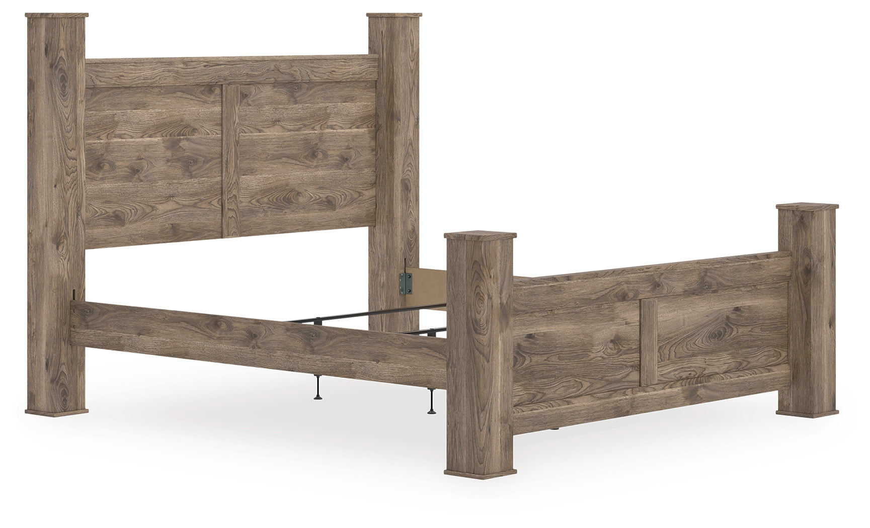 Homestyle Furniture - Ashley Furniture - Rusticott King Poster Bed - King Poster Bed - PCB2260B7