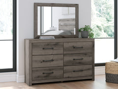 Homestyle Furniture - Ashley Furniture - Graystorm Dresser and Mirror - Dresser and Mirror - PCB2405B1