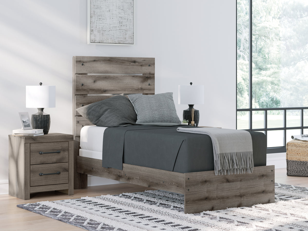Homestyle Furniture - Ashley Furniture - Graystorm Twin Panel Bed - Twin Panel Bed - PCB2405B12