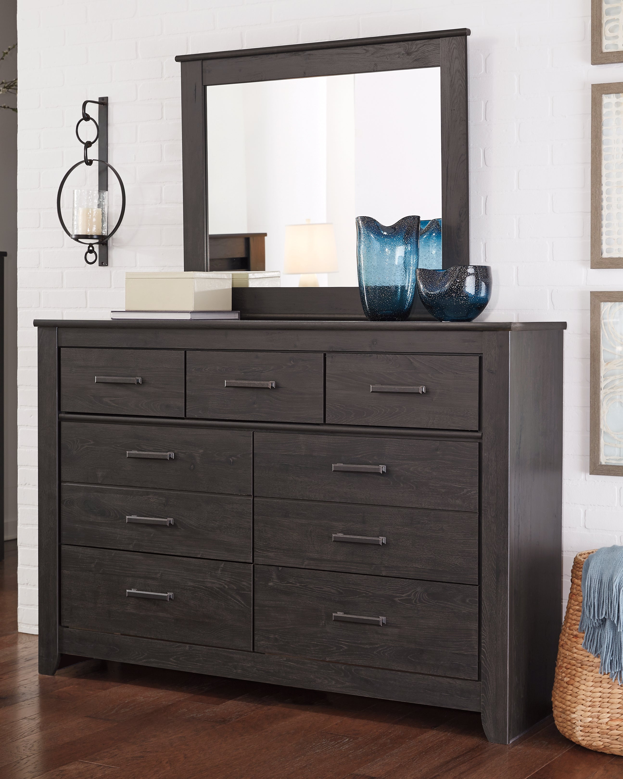 Homestyle Furniture - Ashley Furniture - Brinxton Dresser and Mirror - Dresser and Mirror - B249B1