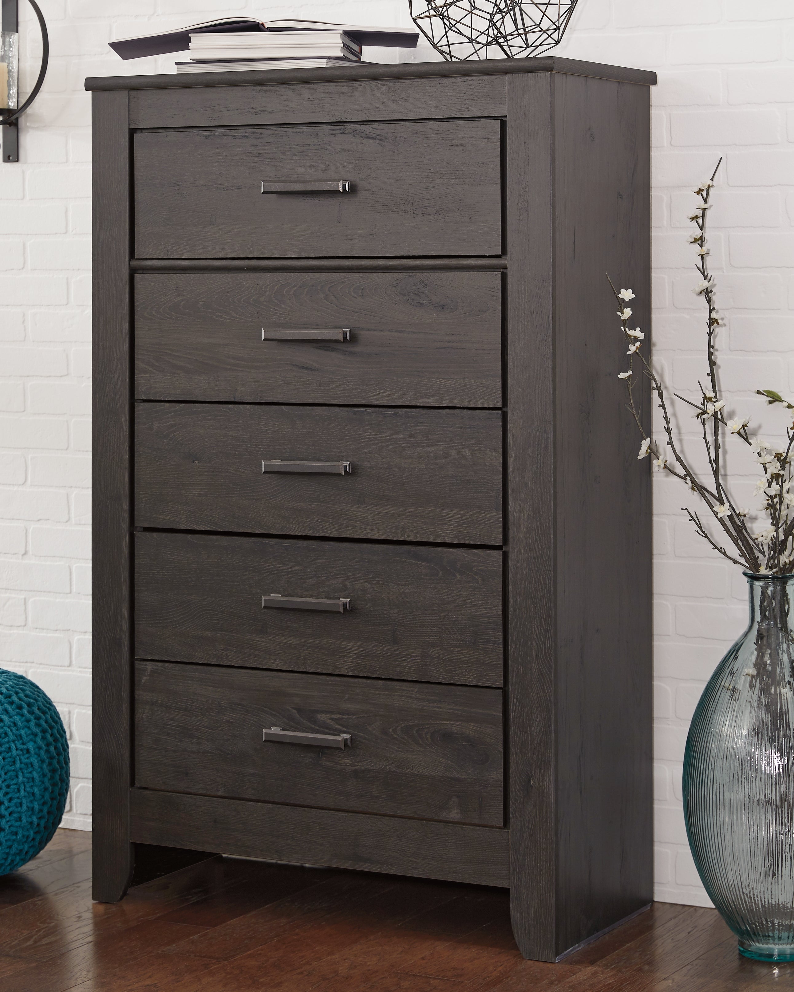 Homestyle Furniture - Ashley Furniture - Brinxton Chest of Drawers - Five Drawer Chest - B249-46