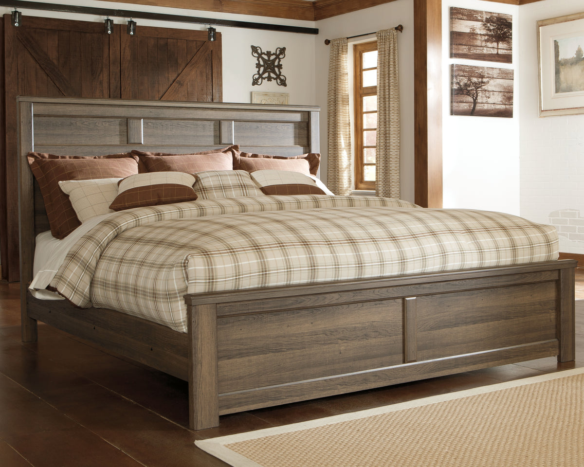 Homestyle Furniture - Ashley Furniture - Juararo California King Panel Bed - California King Panel Bed - B251B14