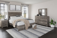 Homestyle Furniture - Ashley Furniture - Ralinksi Queen Panel Bed, Dresser, Mirror, and Nightstand - Queen Panel Bed, Dresser, Mirror, and Nightstand - B2587B7