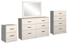 Homestyle Furniture - Ashley Furniture - Stelsie Dresser, Mirror, Chest and Nightstand - Dresser, Mirror, Chest and Nightstand - B2588B15