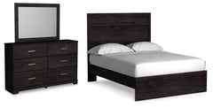 Homestyle Furniture - Ashley Furniture - Belachime Full Panel Bed, Dresser and Mirror - Full Panel Bed, Dresser and Mirror - B2589B6