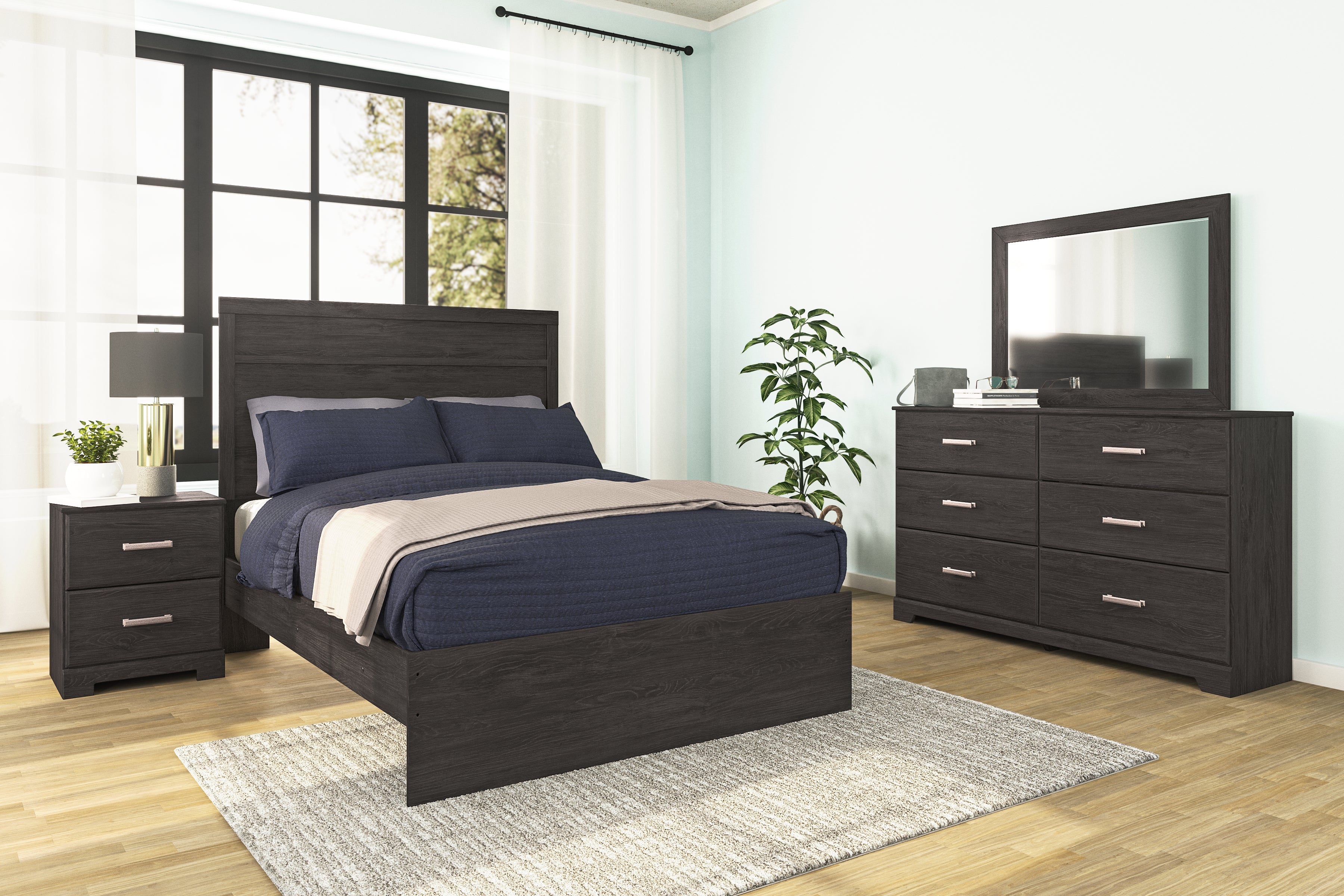 Homestyle Furniture - Ashley Furniture - Belachime Dresser and Mirror - Dresser and Mirror - B2589B1