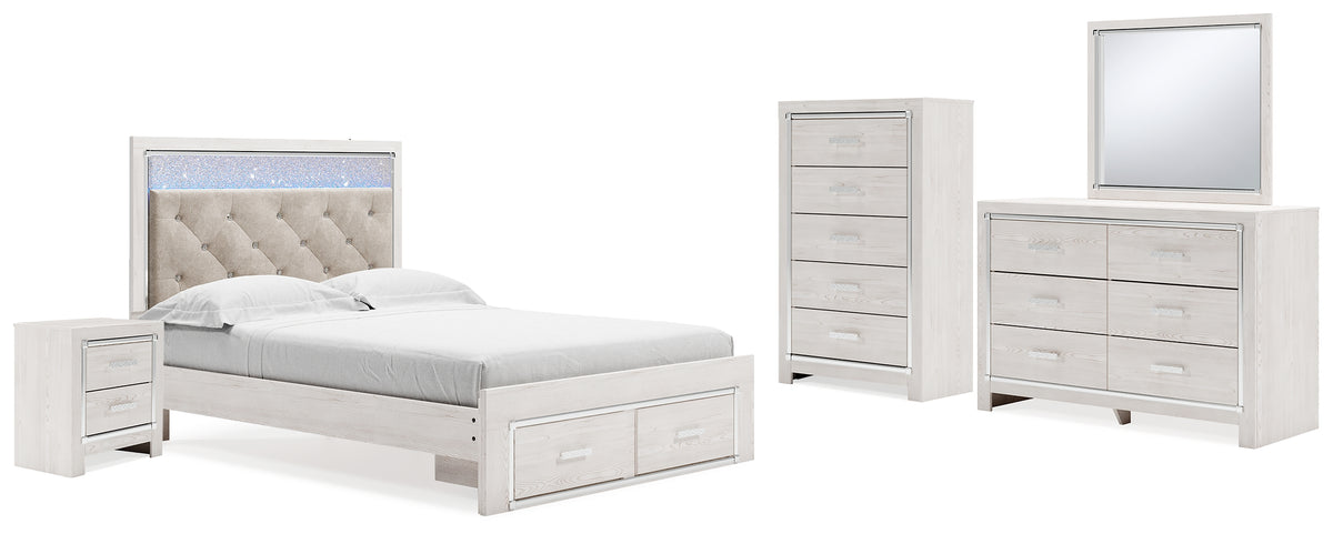 Homestyle Furniture - Ashley Furniture - Altyra Queen Storage Bed, Dresser, Mirror, Chest and Nightstand - Queen Storage Bed, Dresser, Mirror, Chest and Nightstand - B2640B42