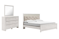 Homestyle Furniture - Ashley Furniture - Altyra King Panel Bed, Dresser and Mirror - King Panel Bed, Dresser and Mirror - B2640B57