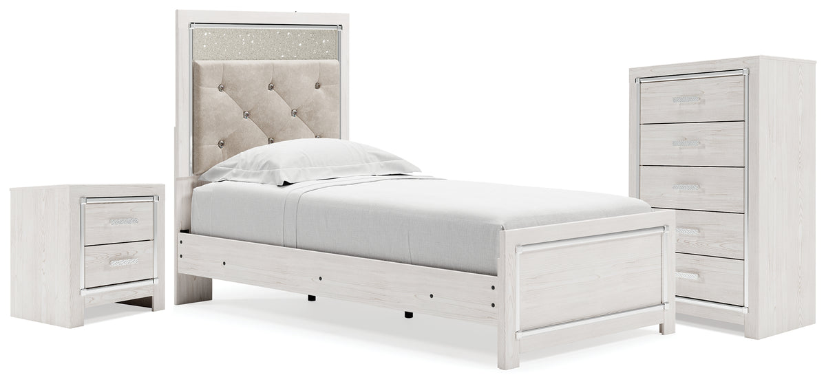 Homestyle Furniture - Ashley Furniture - Altyra Twin Panel Bed, Chest and Nightstand - Twin Panel Bed, Chest and Nightstand - B2640B60