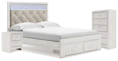 Homestyle Furniture - Ashley Furniture - Altyra Queen Storage Bed, Chest and Nightstand - Queen Storage Bed, Chest and Nightstand - B2640B65