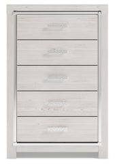 Altyra King Panel Bed, Chest and 2 Nightstands