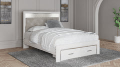 Altyra Queen Storage Bed, Dresser Mirror, Chest and 2 Nightstands