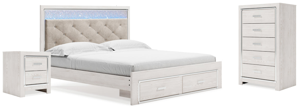 Homestyle Furniture - Ashley Furniture - Altyra King Storage Bed, Chest and Nightstand - King Storage Bed, Chest and Nightstand - B2640B44