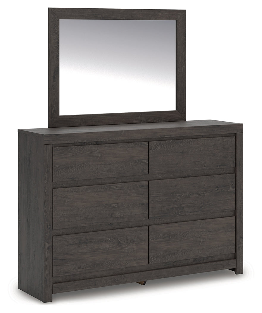 Homestyle Furniture - Ashley Furniture - Fraluna Dresser and Mirror - Dresser and Mirror - PCB3370B1