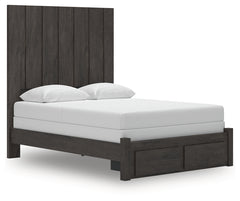 Homestyle Furniture - Ashley Furniture - Fraluna Queen Panel Storage Bed - Queen Panel Storage Bed - PCB3370B4