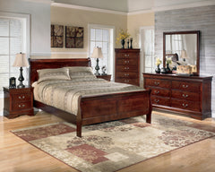 Homestyle Furniture - Ashley Furniture - Alisdair King Sleigh Bed, Dresser, Mirror, Chest and 2 Nightstands - King Sleigh Bed, Dresser, Mirror, Chest and 2 Nightstands - B376B17