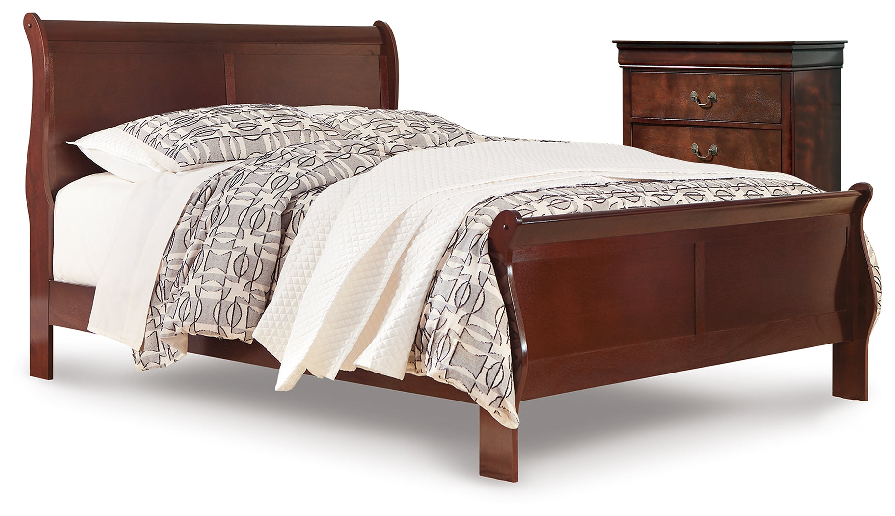 Homestyle Furniture - Ashley Furniture - Alisdair Queen Sleigh Bed and Chest - Queen Sleigh Bed and Chest - B376B32