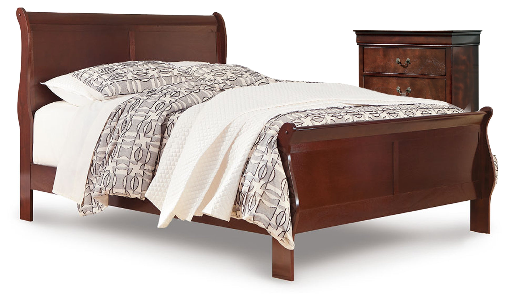 Homestyle Furniture - Ashley Furniture - Alisdair King Sleigh Bed and Chest - King Sleigh Bed and Chest - B376B31