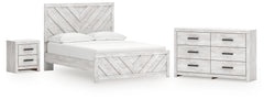 Homestyle Furniture - Ashley Furniture - Cayboni Queen Panel Bed, Dresser and Nightstand - Queen Panel Bed, Dresser and Nightstand - B3788B9