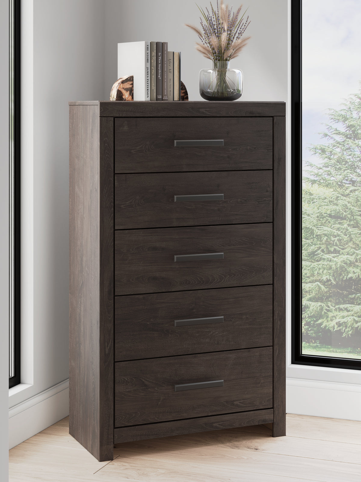 Homestyle Furniture - Ashley Furniture - Prendonea Chest of Drawers - Five Drawer Chest - B3789-46